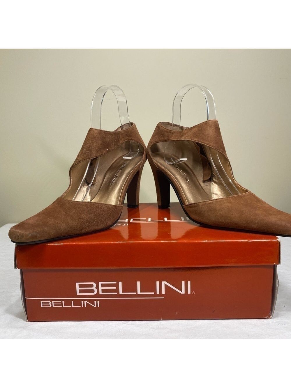 Bellini Brown Suede Cut-Out Shootie 8